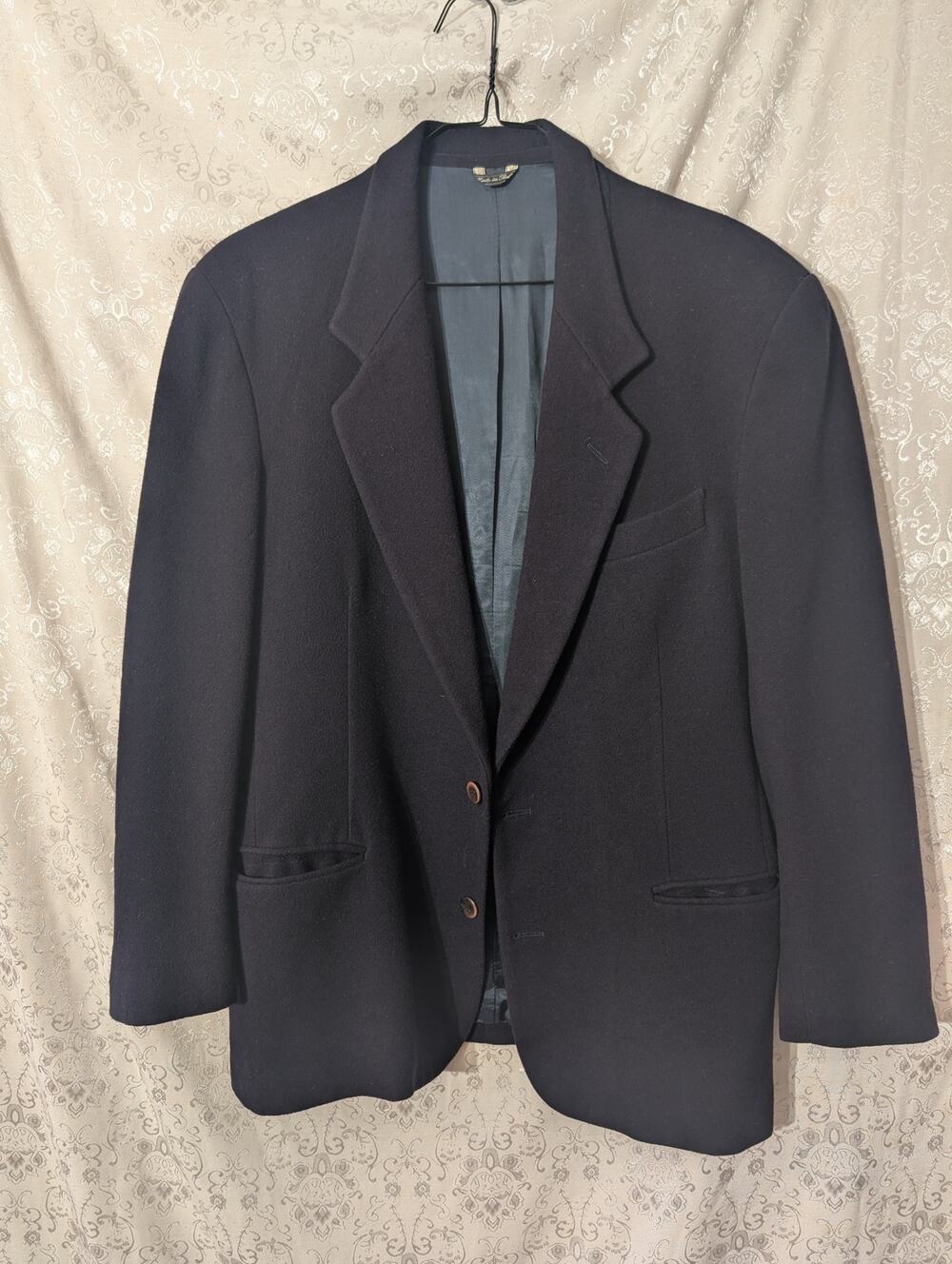 Vintage Gruppo I Capri Italian Wool Blazer Sport Coat Tailored Jacket
